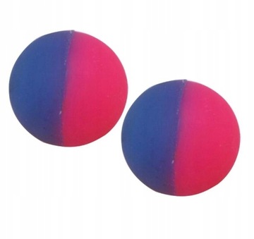 40x МЯЧИ МЯЧИ ДЛЯ прыжков РЕЗИНОВЫЕ МЯЧИ АНТИСТРЕСС ДВУЦВЕТНАЯ радуга