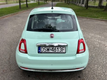 Fiat 500 II Seria 4 1.2 69KM 2016 Fiat 500 Fiat 500 1.2 8V 69KM Lounge 1-Wlasciciel 1.2 Benzyna 69KM, zdjęcie 8