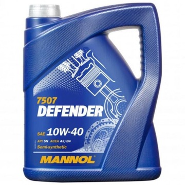 PÓŁSYNTETYCZNY OLEJ MANNOL Defender 10W-40 7507 5L