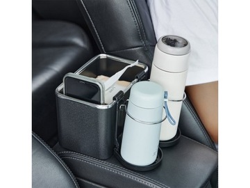 АВТОМОБИЛЬНЫЙ ДЕРЖАТЕЛЬ ДЛЯ ЧАШКИ АВТОМОБИЛЬНЫЕ САЛФЕТКИ ОТДЕЛЕНИЯ ДЛЯ КРУЖЕК ОРГАНАЙЗЕР