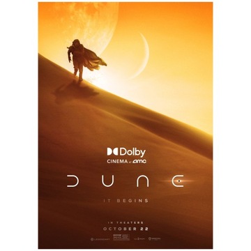 Plakat Dune Diuna Denis Villeneuve