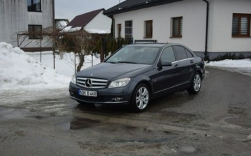 Mercedes Klasa C W204 Limuzyna 1.8 180 CGI BlueEFFICIENCY 156KM 2010 Mercedes-Benz Klasa C 1.8B Automat 2KPL KOL PDC Hak Oryginal Lakier Sprowa, zdjęcie 1