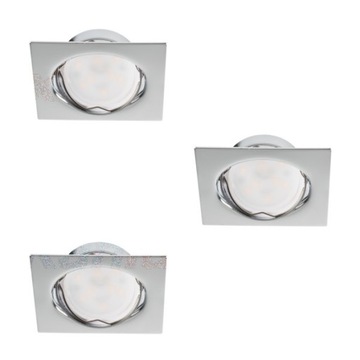 Zestaw 3x TRIBIS II L C + żarówka 4,9W 400lm WW