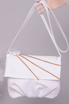 Атласный мешочек для причастия с ремешком