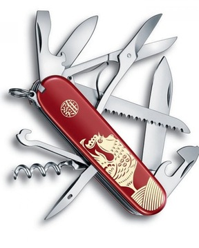 Victorinox 1.3714.E6, scyzoryk Huntsman Year of the Rooster 2017 ed. limit.