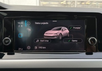 Volkswagen Golf VIII Hatchback 1.0 TSI 110KM 2021 Volkswagen Golf Basic Pakiety, ACC, Digital Cockpit, LED, Mirror Link, Sa, zdjęcie 28