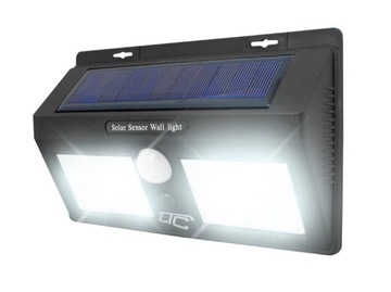 LAMPA SOLARNA LED 8 W, CZUJNIK RUCHU BEZ KABLI!