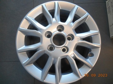 4× DISK HLINÍK OPEL OE 6.0" X 15" 5X110