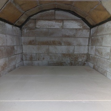 Духовка непрямого нагрева DUO для хлебной пиццы, белая дверца со стеклом