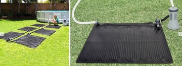 СОЛНЕЧНЫЙ КОВРИК ДЛЯ НАГРЕВА ВОДЫ INTEX 120x120 СМ НАГРЕВАТЕЛЬНАЯ ПАНЕЛЬ ДЛЯ БАССЕЙНА