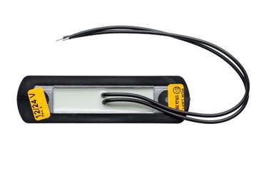 Lampa obrysowa LED na gumowej podstawie biała