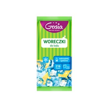 WORECZKI do lodu GOSIA 216 dużych kostek 9szt