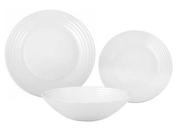 KOMPLET OBIADOWY HARENA LUMINARC 18 EL. 6 OSÓB