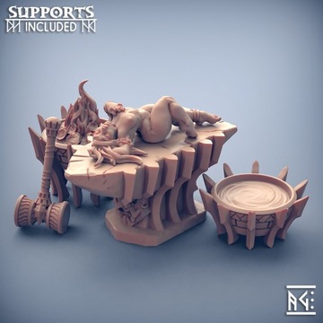 Оракул Фиамма и Думлок Наковальня РПГ DnD D&D Pathfinder