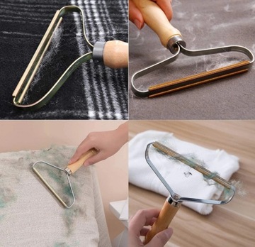 SZCZOTKA DO ZMECHACONYCH UBRAŃ DO USUWANIA SIERŚCI - MOCNA