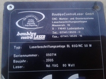 Лазер с ЧПУ co2 bl65Q 80 Вт