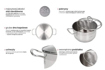 ZWIEGER LOVRO НАБОР ГОРШКОВ 8 шт.