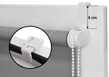 МИНИ-РУЛОННЫЕ ШТОРЫ С НАТЯЖНИТЕЛЕМ Полузатемняющиеся внутренние жалюзи 87x220