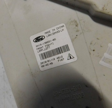 FORD ECOSPORT FACELIFT 18- HALOGEN LEVÝ GN15-13B221-BD