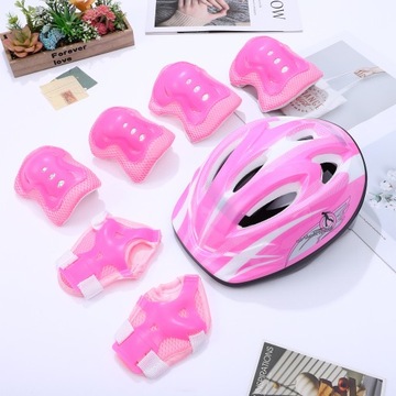 Dziecięcy zestaw narzędzi Skate Pads Niemowlęcy kask rowerowy