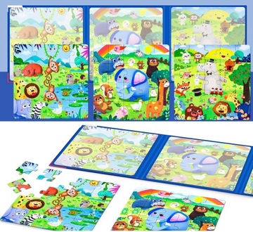 МАГНИТНЫЙ ПАЗЛ ПАЗЛ РАСШИРЯЕМАЯ КНИГА 61 ЧАСТЬ УРОВЕНЬ TR.3