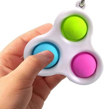 POPIT PUSH BUBBLE POP IT KWADRAT ZABAWKA SENSORYCZNA BĄBELKI