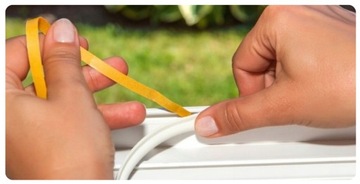 TESA MOLL USZCZELKA GUMOWA SAMOPRZYLEPNA PROFIL P DO OKIEN 6M BIAŁA