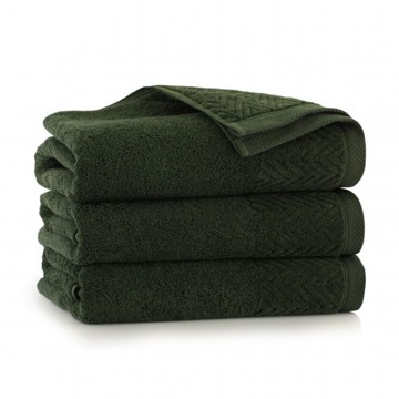 Ręcznik bawełna egipska 70x140 cm TOSCANA ZWOLTEX ANTIBACTERIAL ZIELONY