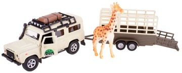 LAND ROVER DEFENDER SAFARI МЕТАЛЛ С ПРИЦЕПОМ!