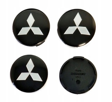 MITSUBISHI DEKIELKI ZNACZKI DO ALUFELG BORBET 56mm