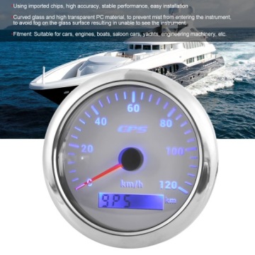 GPS-СПИДОМЕТР 85 ММ 120 КМ/Ч ДЛЯ МОРСКИХ И НАЗЕМНЫХ СРЕДСТВ