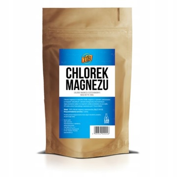 TIB CHLOREK MAGNEZU czysty 900 g non GMO PRZEBADANY LABORATORYJNIE