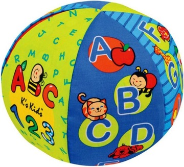 ZABAWKI K'S KIDS - MÓWIĄCA PIŁKA EDUKACYJNA 2w1