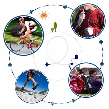 Питьевая трубка для бутылки с водой с двойным адаптером