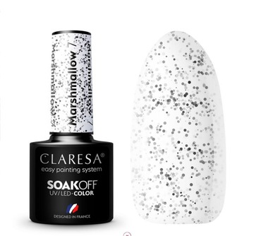 Claresa Lakier hybrydowy MARSHMALLOW 7