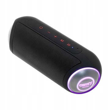 PRZENOŚNY GŁOŚNIK BLUETOOTH SD AUX MOCNY BAS LED MIKROFON WODOODPORNY IPX7