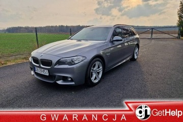 BMW Seria 5 F10-F11 Touring Facelifting 520d 190KM 2015 BMW 520 2.0d 190KM xDrive MPakiet Navi Gwarancja