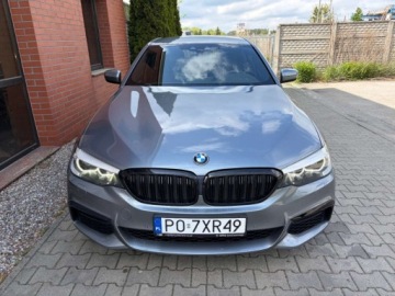 BMW Seria 5 G30-G31 Limuzyna 520d 190KM 2019 BMW Seria 5 2.0 diesel 190 KM X DRIVE salon polska bezwypadek zadbany, zdjęcie 4