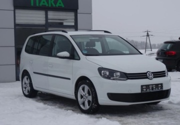 Volkswagen Touran II 1.2 105KM 2014 Volkswagen Touran 1.2 TSI 105KM 7 Foteli Serwis Oplacony Super Stan, zdjęcie 1