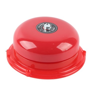 DZWONEK SZKOLNY ALARMOWY PRZEWODOWY 12V 100MM