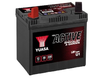 AKUMULATOR YUASA U1 12V 30AH 330A L+ KOSIARKA