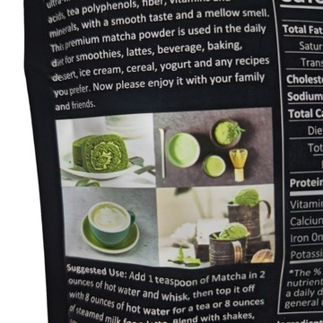 Оригинальный органический японский БИО-чай MATCHA 100 г