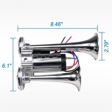 Pneumatinis garso signalas 12V 600 dB – nuotrauka 6