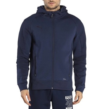 2814 BLUZA MĘSKA PUMA ROZPINANA Z KAPTUREM S