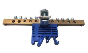 Listwa zaciskowa ochronna 10-modułowa 10x16 nieb