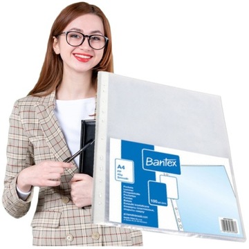 Bantex A4 40MIC Crystalline T -Fyrts 100M ПК