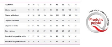 CYGARETKI Kieszeń WYSOKI STAN Kolory! (38-54) r.46