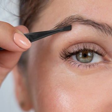 5 прецизионных пинцетов для депиляции бровей — набор U129