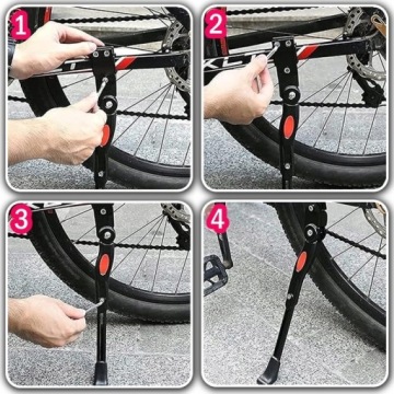 ПОДСТАВКА ДЛЯ ВЕЛОСИПЕДА, РЕГУЛИРУЕМАЯ НОГА, БОКОВАЯ ПОДСТАВКА ДЛЯ ВЕЛОСИПЕДА, ВЕЛОСИПЕД