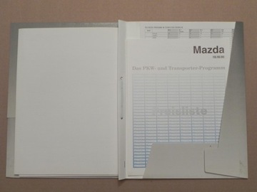 Prospekt - MAZDA 323 - PRESSKIT + ZDJĘCIA - 1995 r